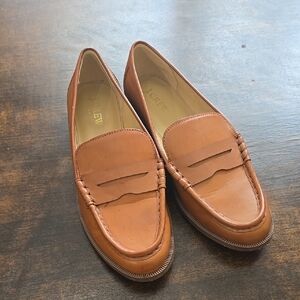 J.Crew Brown Leather Loafers